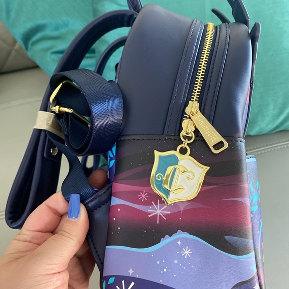 Loungefly Disney Cinderella Castle Series Mini Backpack & Wallet - Picture 5 of 9